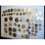 A quantity of US silver coinage, including 1921/22