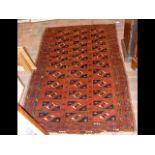 An Esari rug with gull motif - 162cm x 102cm