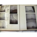 An interesting album of early photographs - sailin