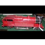 A Hornby O gauge tinplate clockwork locomotive - 6