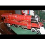 A Hornby O gauge tinplate clockwork locomotive - R