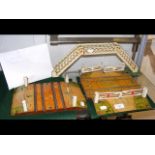 Selection of Hornby O gauge tinplate accessories,