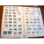 Stock Book bearing collection of stamps from China