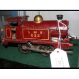 A Hornby O gauge tinplate clockwork locomotive - 6