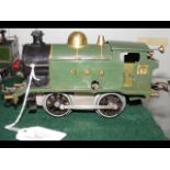 A Hornby O gauge tinplate clockwork locomotive - 0