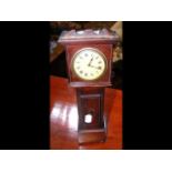 A miniature Grandfather clock - 30cm high