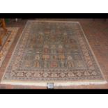 A Kashmir Indian "Royal Wedding" carpet - 277cm x