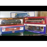 Boxed Bachmann and other railway rolling stock