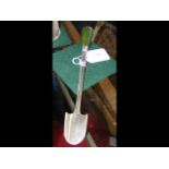 Georgian silver Stilton scoop - 24cm long