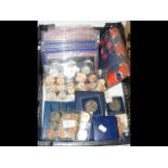 Sundry assorted GB coin sets and part sets