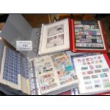 Selection of folders of collectable stamps - Eire