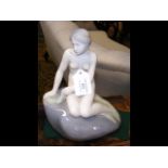 Royal Copenhagen mermaid ornament - 23cm high