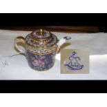 A decorative Sevres - circa 1789 - hand painted ch