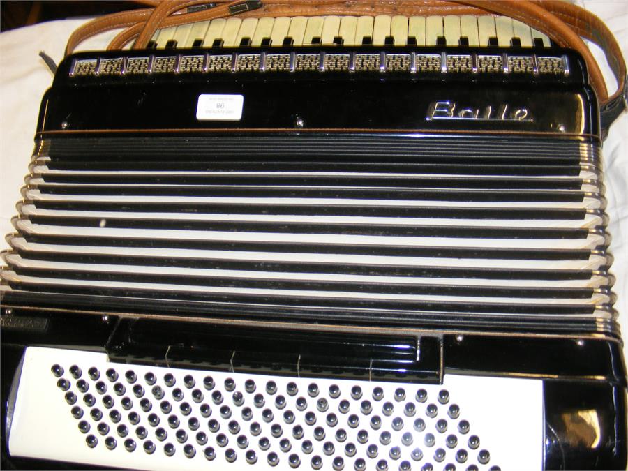 A Baile Superchampion piano accordion in carrying - Image 7 of 8