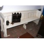 A shabby chic pew - 200cm long