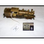 A United 2-Truck Shay brass geared locomotive - made