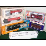 Boxed model railway rolling stock