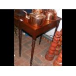 Small mahogany side table