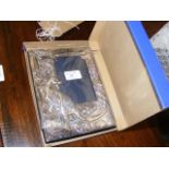 A silver "Kangaroo" photo frame - new and boxed