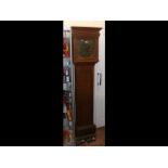 Antique oak cased Grandfather clock - the circular