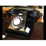 An old Bakelite telephone - believed to have been