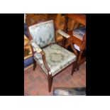 An antique chair - sat in by Queen Victoria - havi