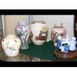 Oriental jar, vase, etc.