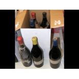 Six bottles of vintage wine, including 1949 vintage