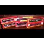 Boxed Hornby Coach R4388, together with five other