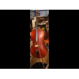 A cello with bow