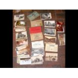 Various souvenir postcards