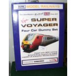 A Dapol N gauge Virgin Super Voyager Four Car Dumm