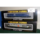 A Graham Farish N gauge Class 60 Diesel 371-351, t