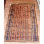 Small antique rug - 120cm x 70cm