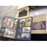 Selection of books on painting, together with a sc