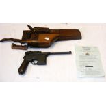 WITHDRAWN - A Mauser C96 semi-automatic pistol