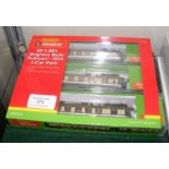 A Hornby SR5-Bel Pullman Three Car Pack - boxed