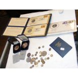 Collectable coinage, including crowns, rupee and o