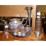 Collectable metal ware, including silver pepperett