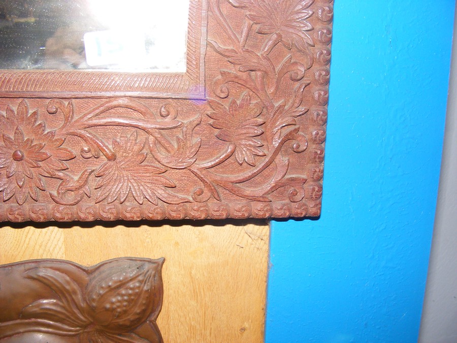An Arts and Crafts hammered copper wall sconce - 4 - Image 4 of 6