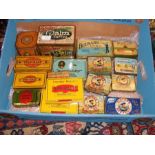 Selection of collectable tins