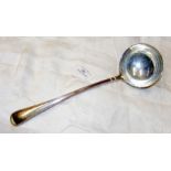 The matching large silver ladle - 9oz
