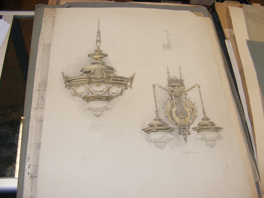 Interesting folio of original Architect's painting - Image 10 of 10