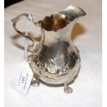 A silver cream jug - London 1846