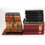 A COLLECTION OF 24 VARIOUS LEATHER BOUND AND HARDBACK HOROLOGIST BOOKS.