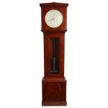 ROBERT MILLER, EDINBURGH AN EARLY 19th CENTURY MAHOGANY REGULATOR LONGCASE CLOCK the architectural