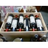 Wooden Case of 12 2012 Chateau Gazin Pomerol