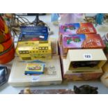 Collection of assorted Matchbox, Corgi and Vanguard boxed vehicles