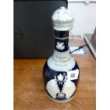 Copeland Late Spode Novelty Decanter of The Coronation of King George Vii & Queen Mary 1911 produced