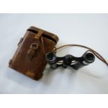 Ross & Co of London Binoculars in Brown Leather case